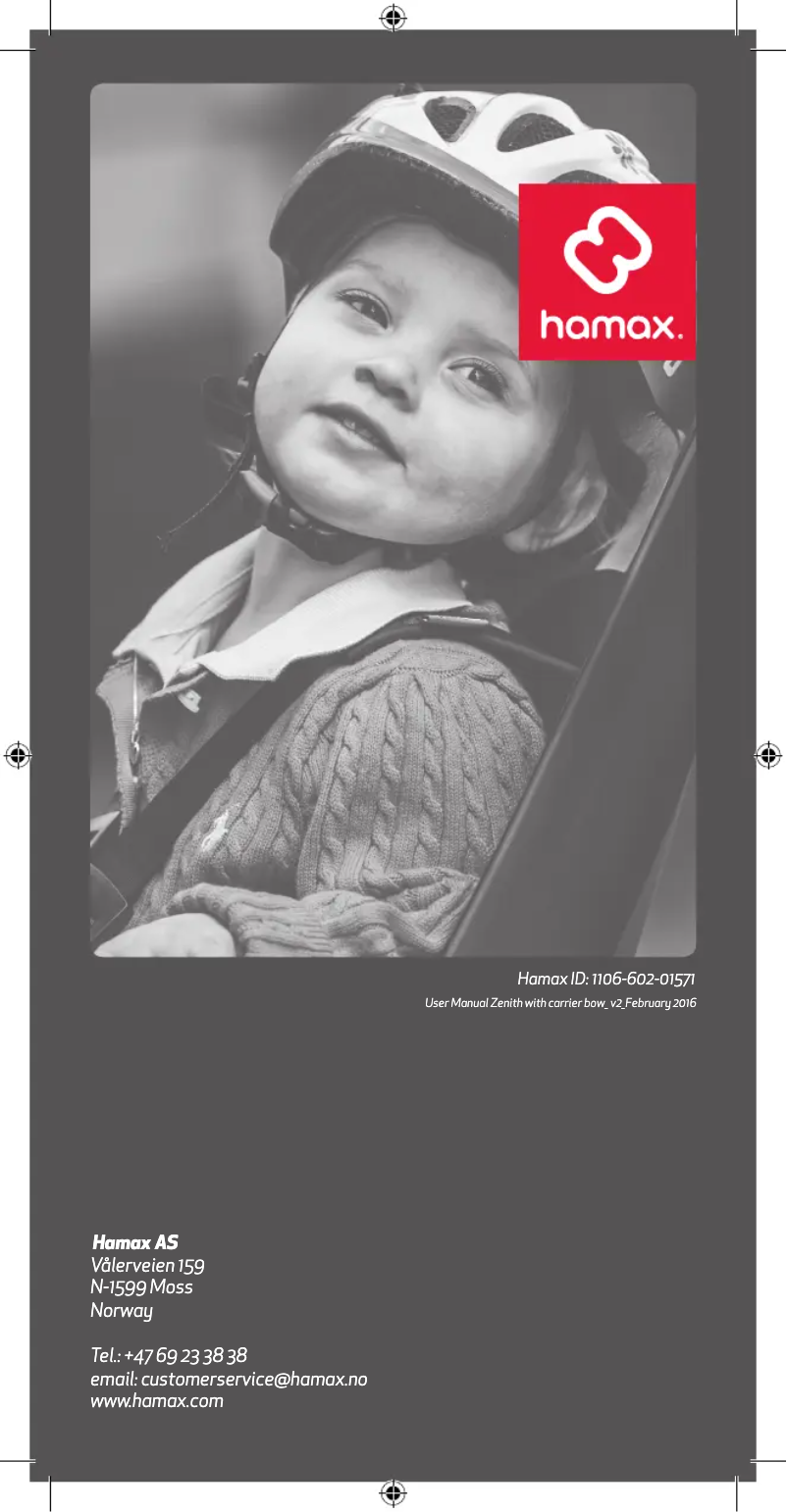 Page 1 of the manual User Manual Hamax Zenith