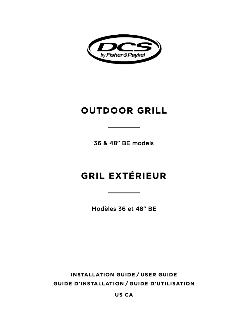 Page 1 of the manual Installation Guide DCS BE1-48RCI-N