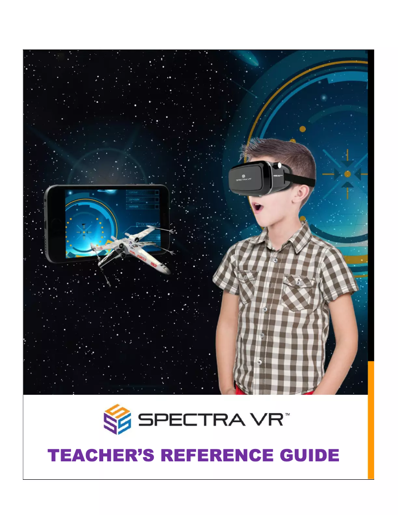 First page image of the manual for Spectra VR S14GVRBK