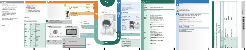 First page image of the manual for WT46Y700EE