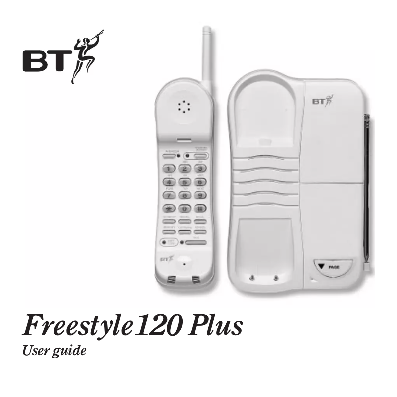 First page image of the manual for Freestyle 120 Plus