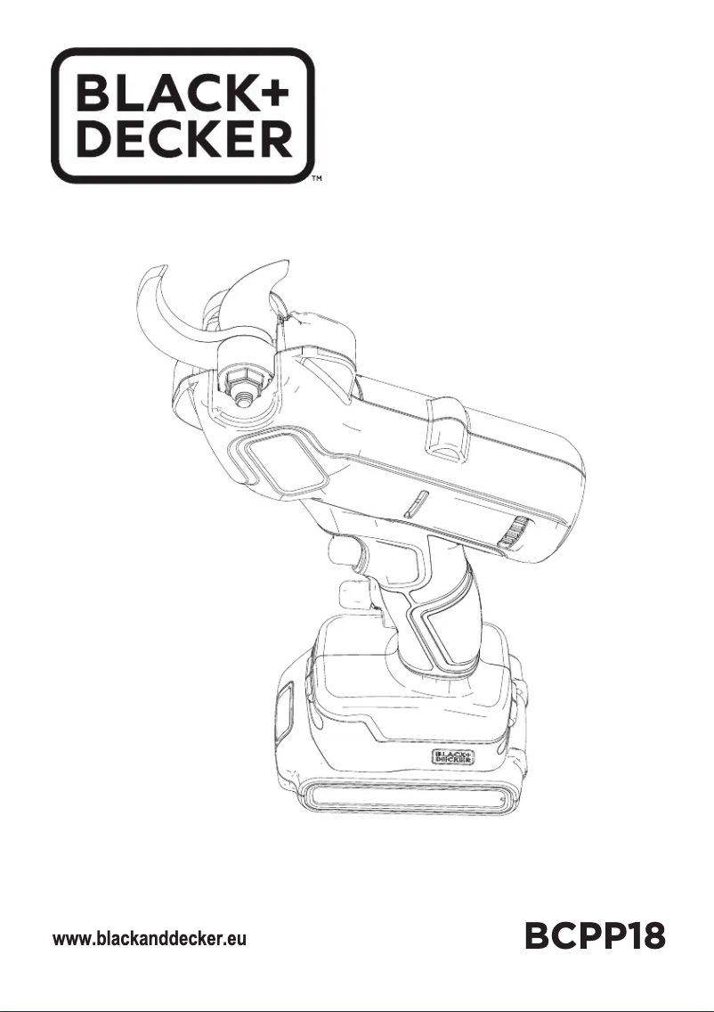 First page image of the manual for BCPP18