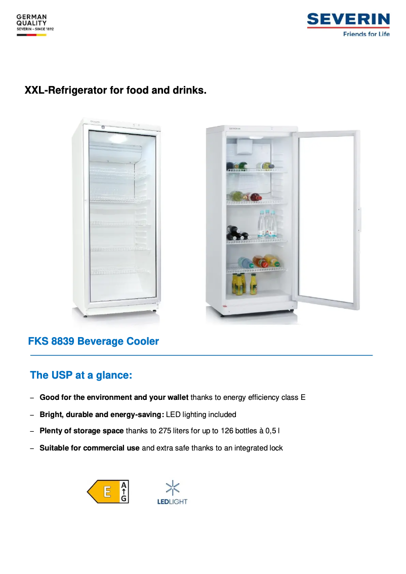 First page image of the manual for FKS 8839