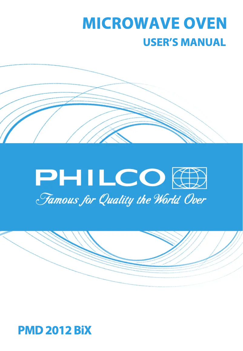 First page image of the manual for PMD 2012 BiX