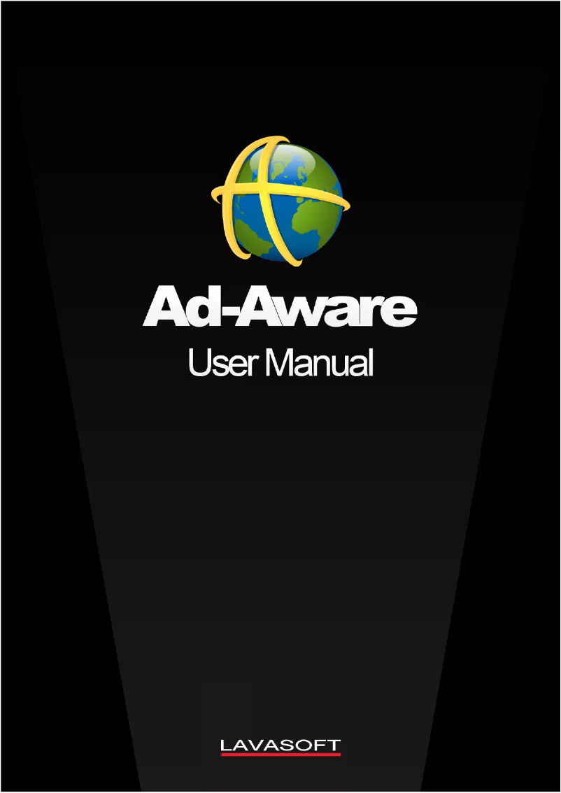 Image de la première page du manuel de l'appareil Ad-Aware 9.6