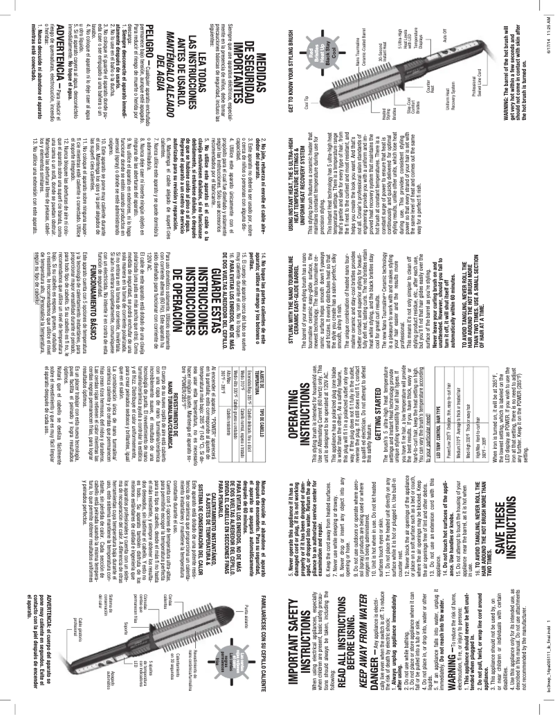 First page image of the manual for BC3NWP