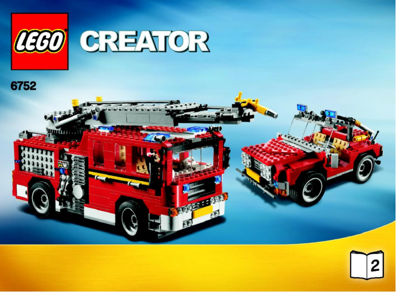 Page 1 of the manual User Manual Lego Fire Rescue