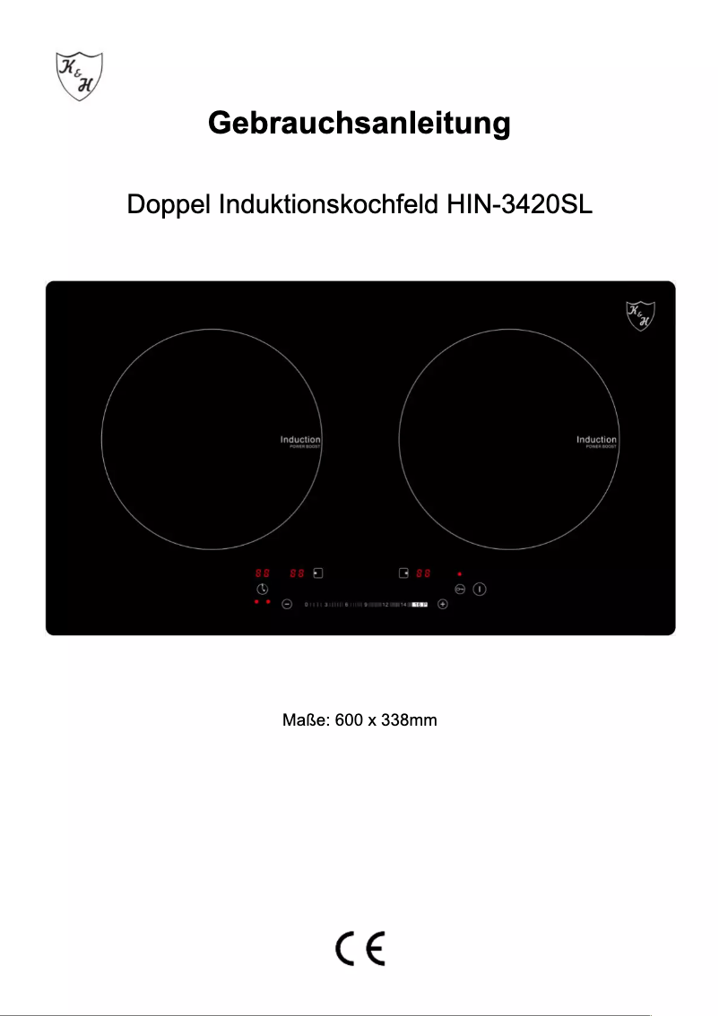 Page 1 of the manual User Manual K&H HIN-3420SL
