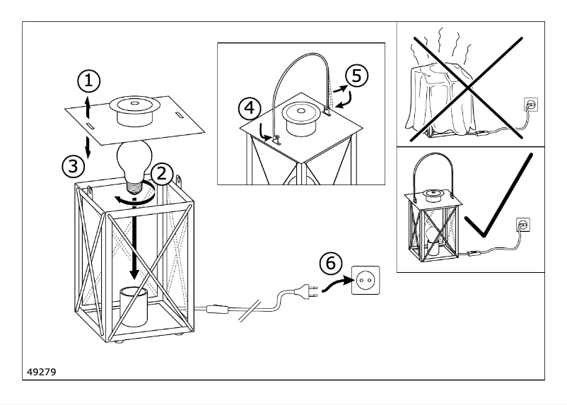 First page image of the manual for Vintage Donmington
