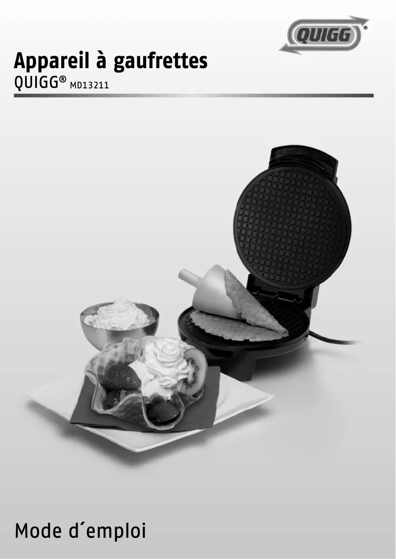 First page image of the manual for MD13211