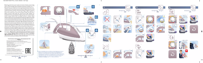 First page image of the manual for Easygliss