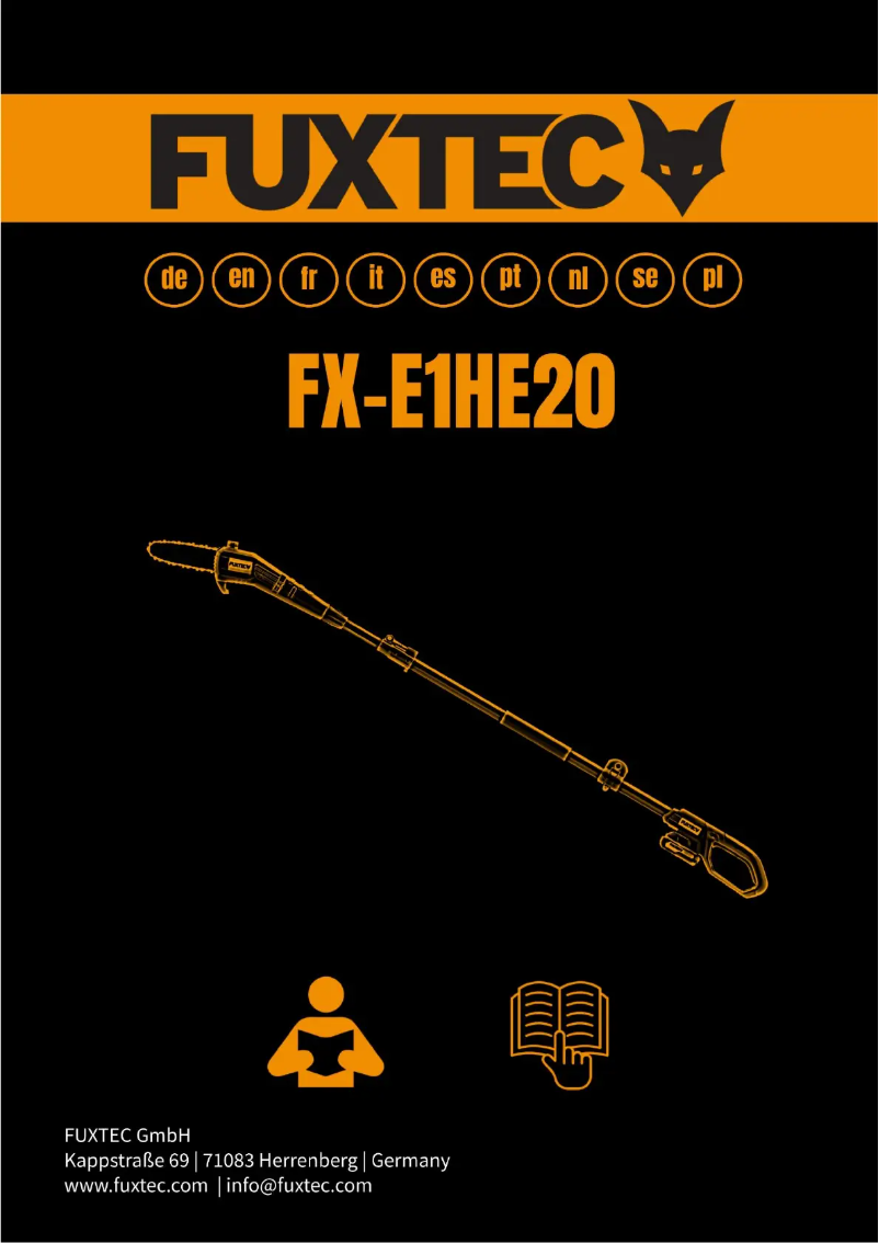 Page 1 of the manual User Manual Fuxtec FX-E1HE20
