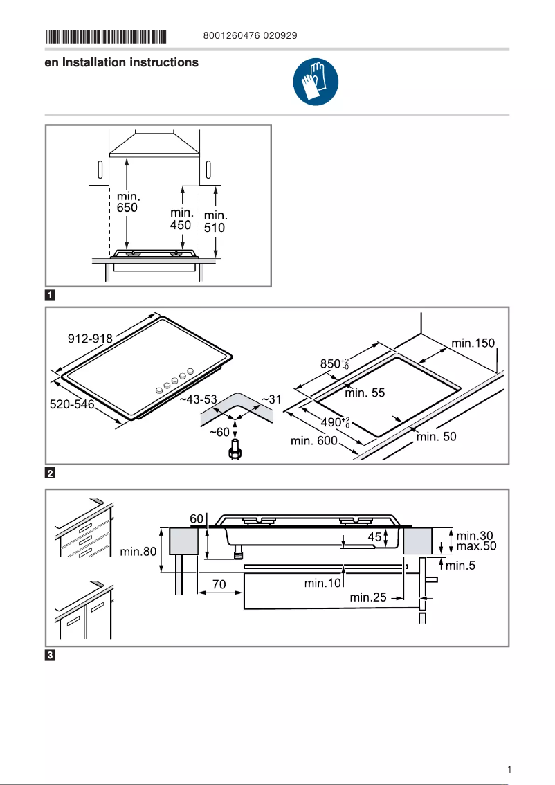 Page 1 of the manual User Manual Siemens ER9A6SB70Z