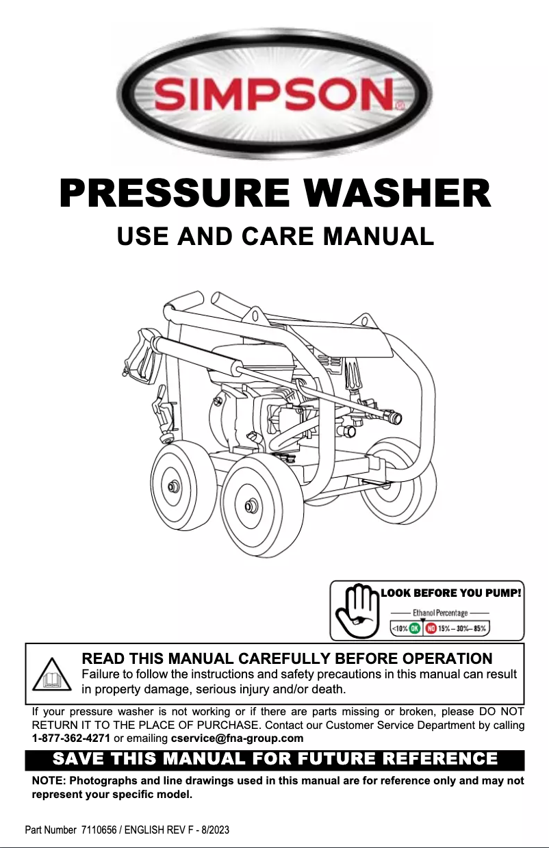 First page image of the manual for SuperPro SW3625SADS-S
