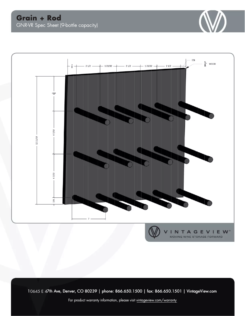 First page image of the manual for GNR-VR