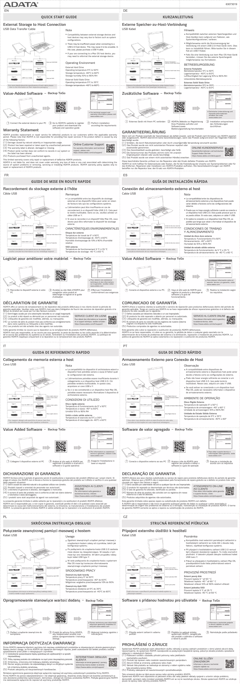 First page image of the manual for SD810