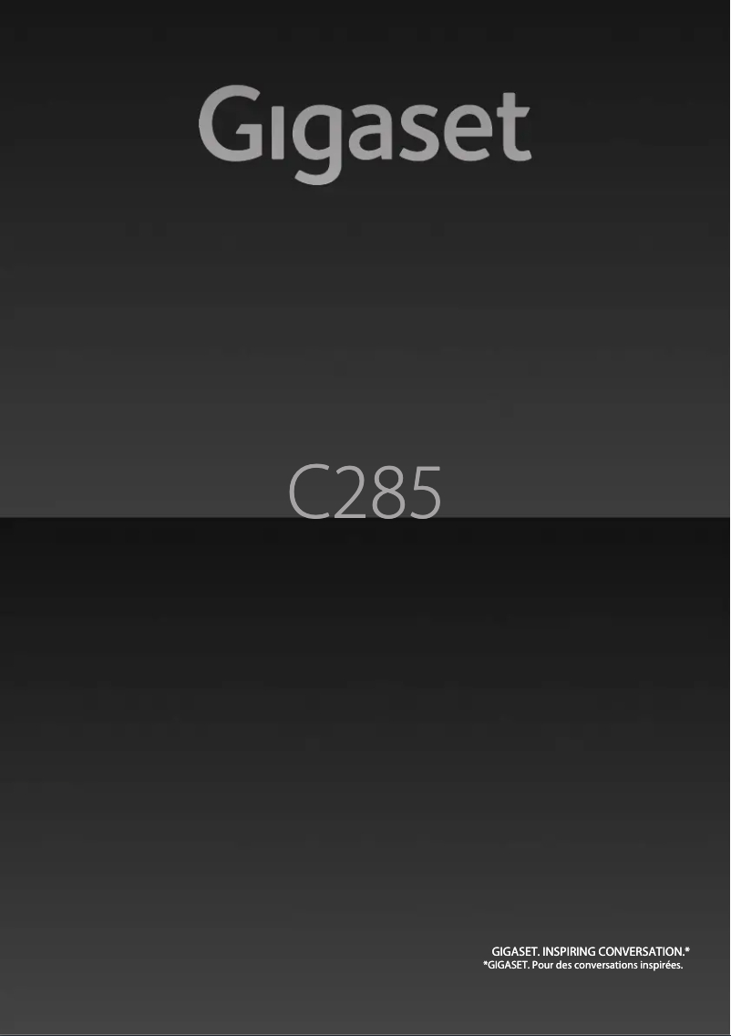 First page image of the manual for C285 Duo