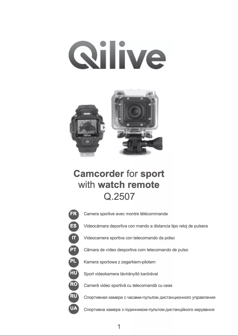 Page 1 of the manual User Manual Qilive Q.2507
