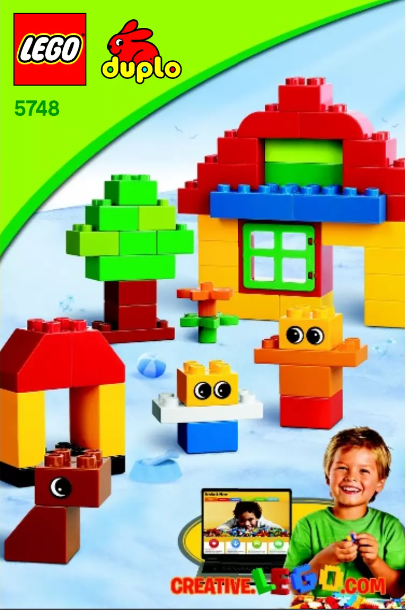 First page image of the manual for Duplo 5748