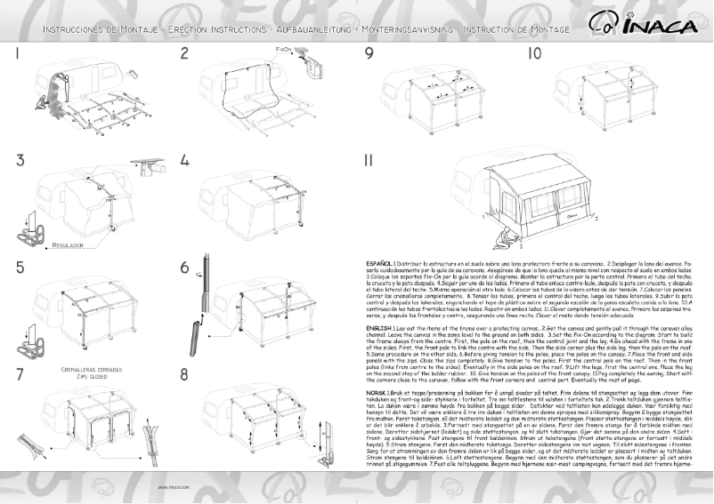Page 1 of the manual User Manual Inaca Alpes 380