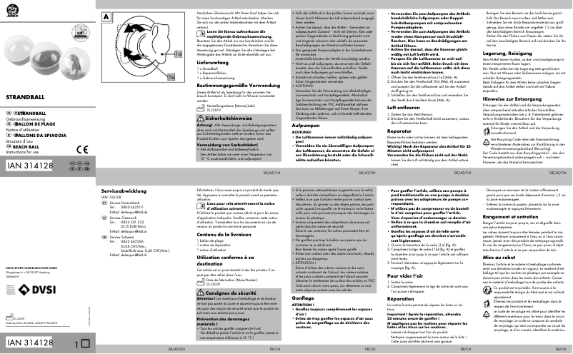 Page 1 of the manual User Manual Playtive IAN 314128