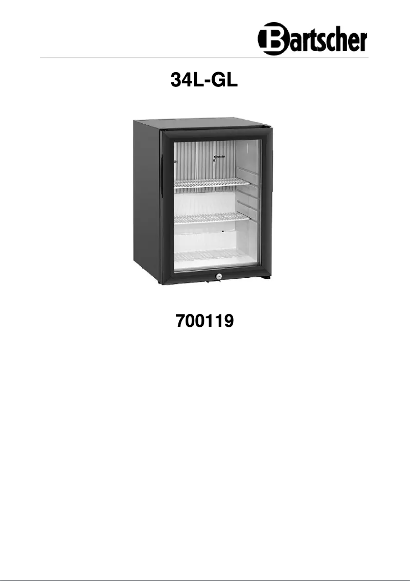 Image de la première page du manuel de l'appareil 34L-GL