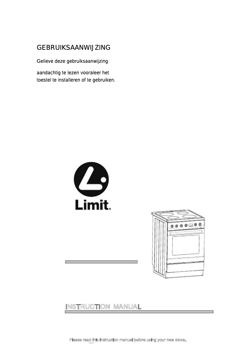 First page image of the manual for LIVMF60X