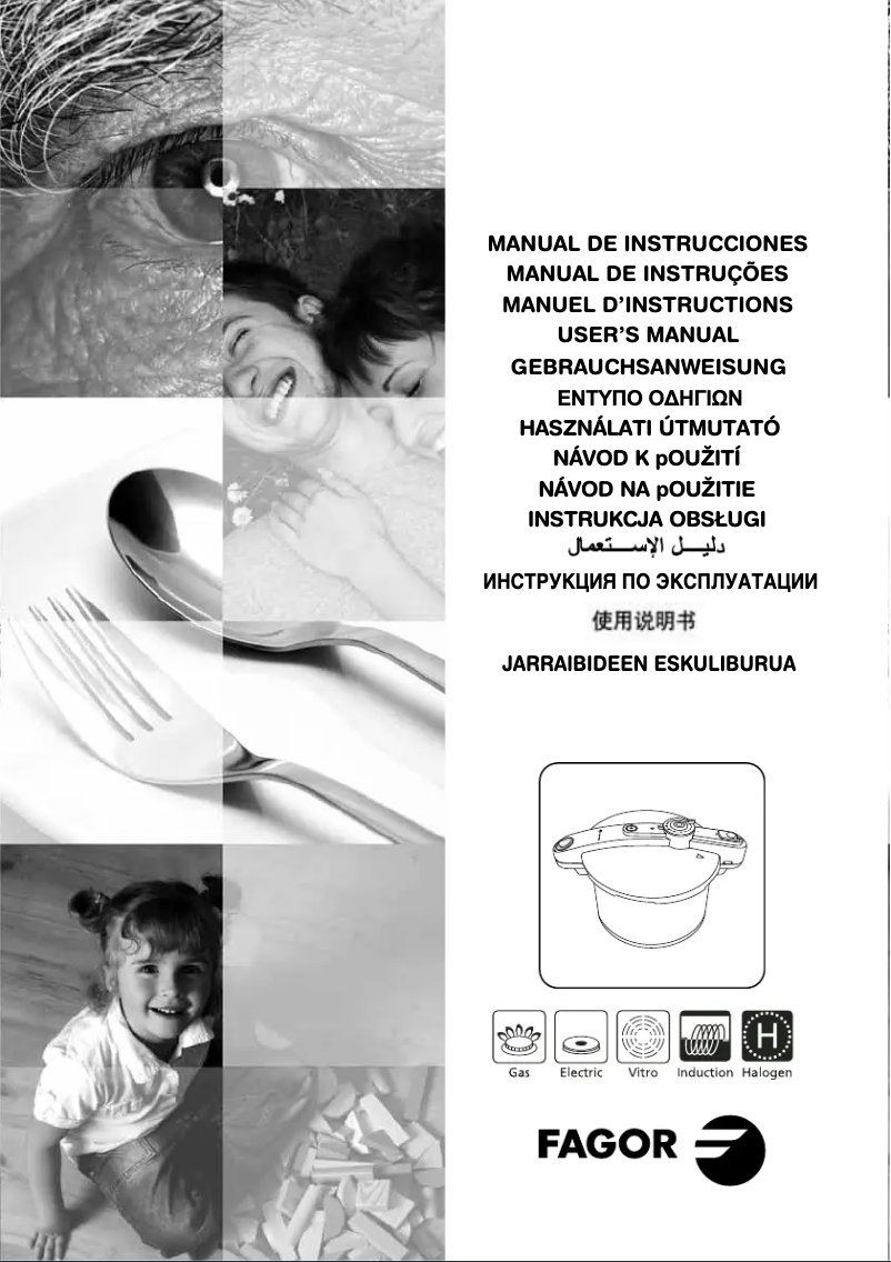 Page 1 of the manual User Manual Fagor Chef XTRA