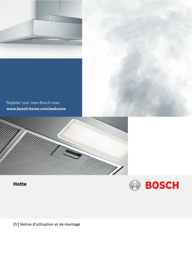 Page 1 of the manual User Manual Bosch DWQ94BC50