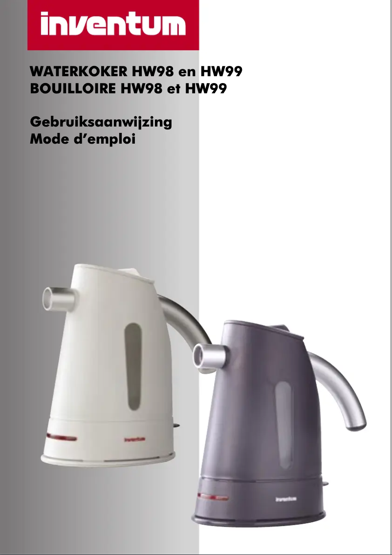 First page image of the manual for HW99