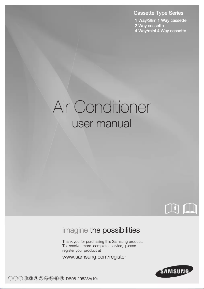 First page image of the manual for SH026EAV1