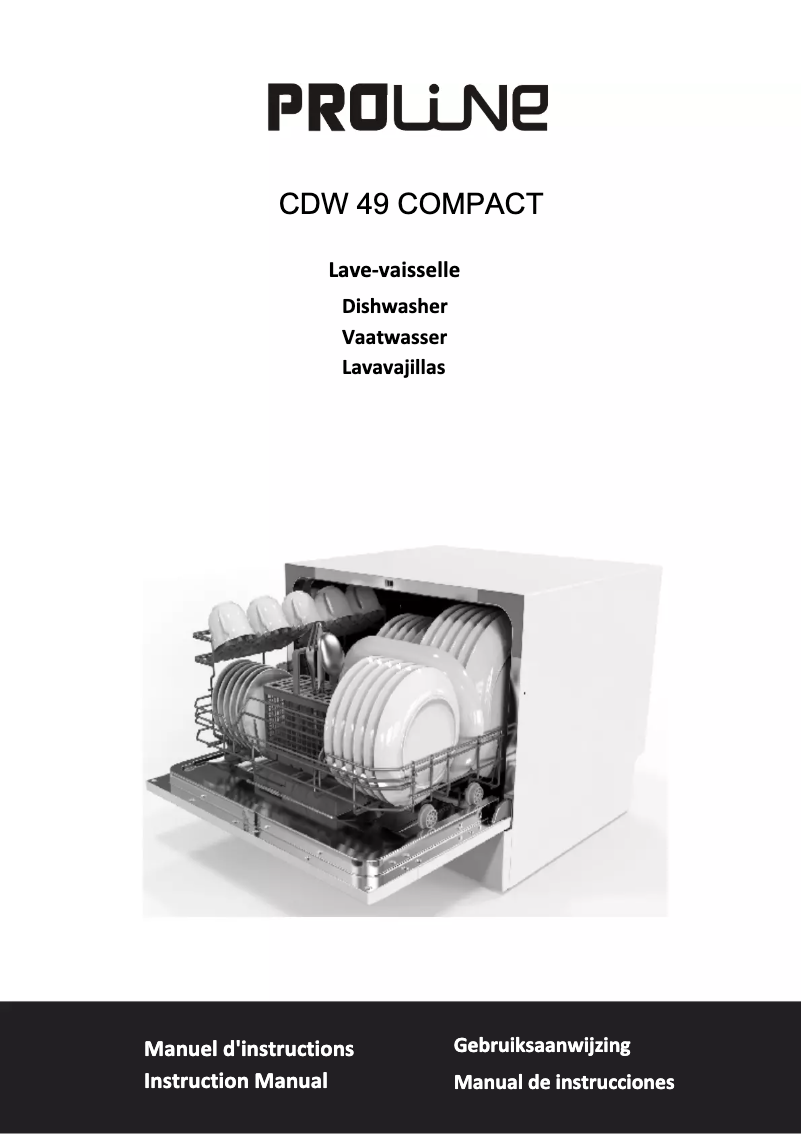 First page image of the manual for CDW 49 Compact