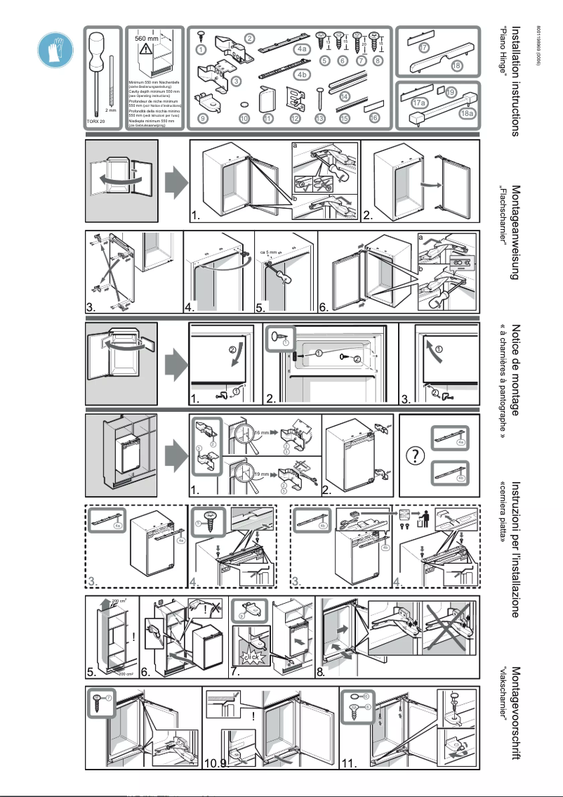 First page image of the manual for CK604EF0