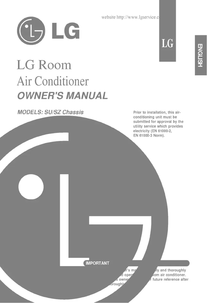 Page 1 of the manual User Manual LG HS-C096ZBL0
