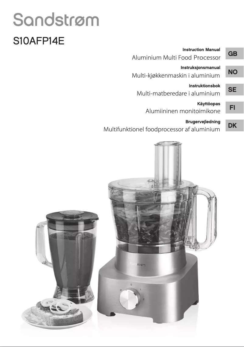 Page 1 of the manual User Manual Sandstrøm S10AFP14E
