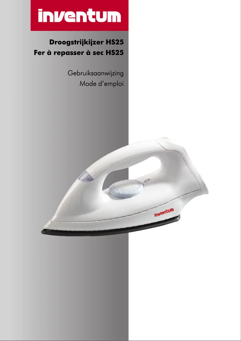 Page 1 of the manual User Manual Inventum HS25