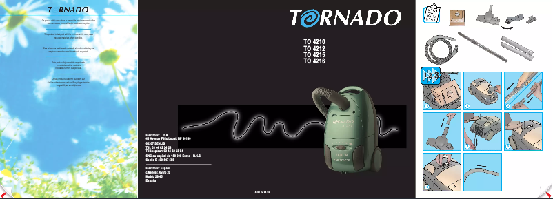 Page 1 of the manual User Manual Tornado TO 4216