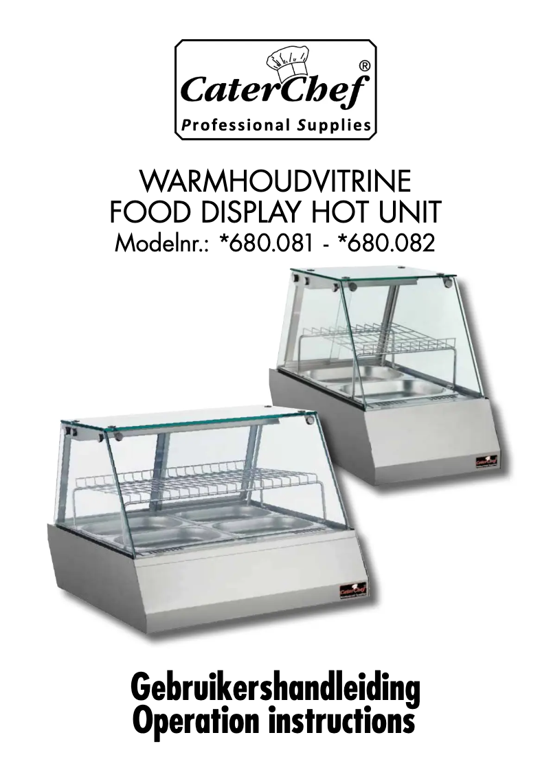 First page image of the manual for 680081