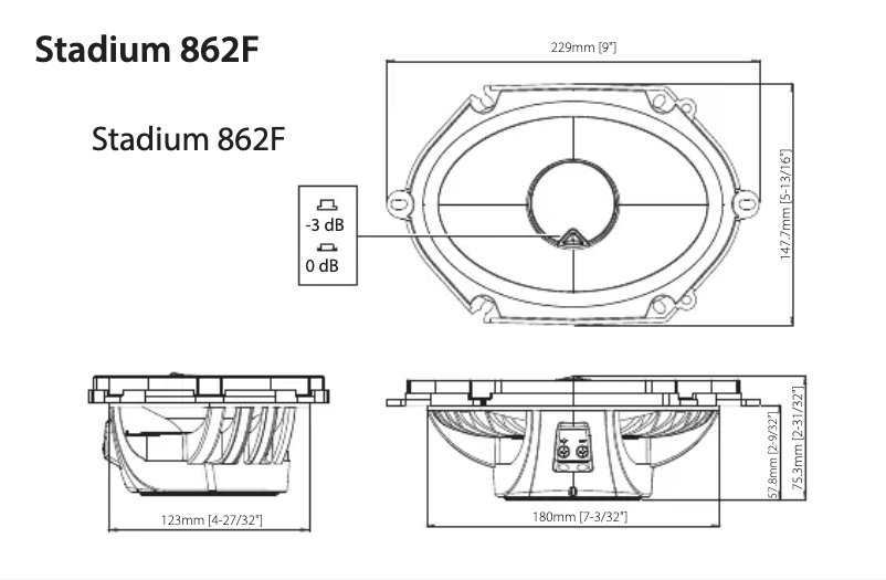 Page 1 of the manual User Manual JBL Stadium 862F