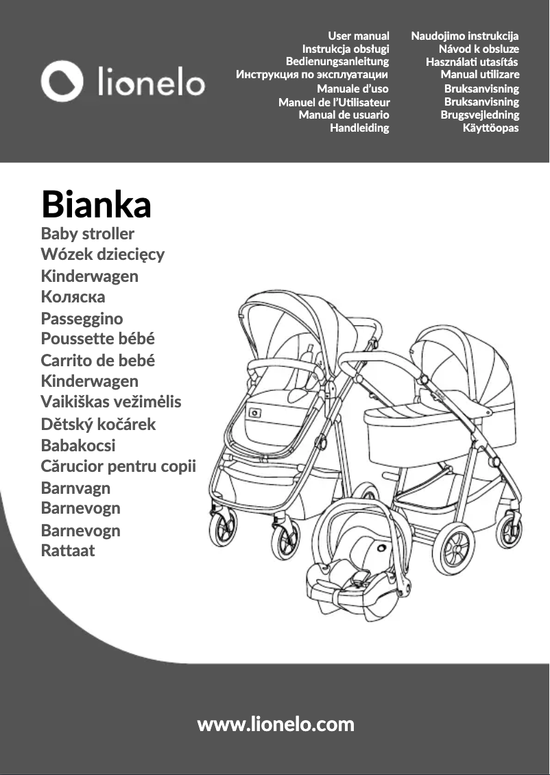 First page image of the manual for Bianka