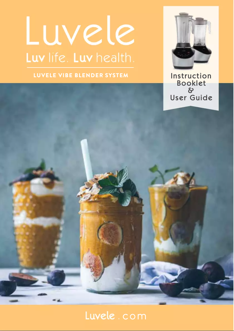 Page 1 of the manual User Manual Luvele Vibe