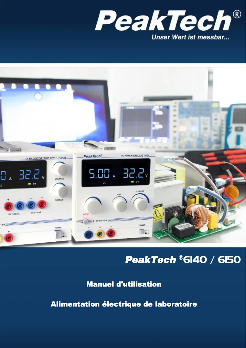 First page image of the manual for 6140