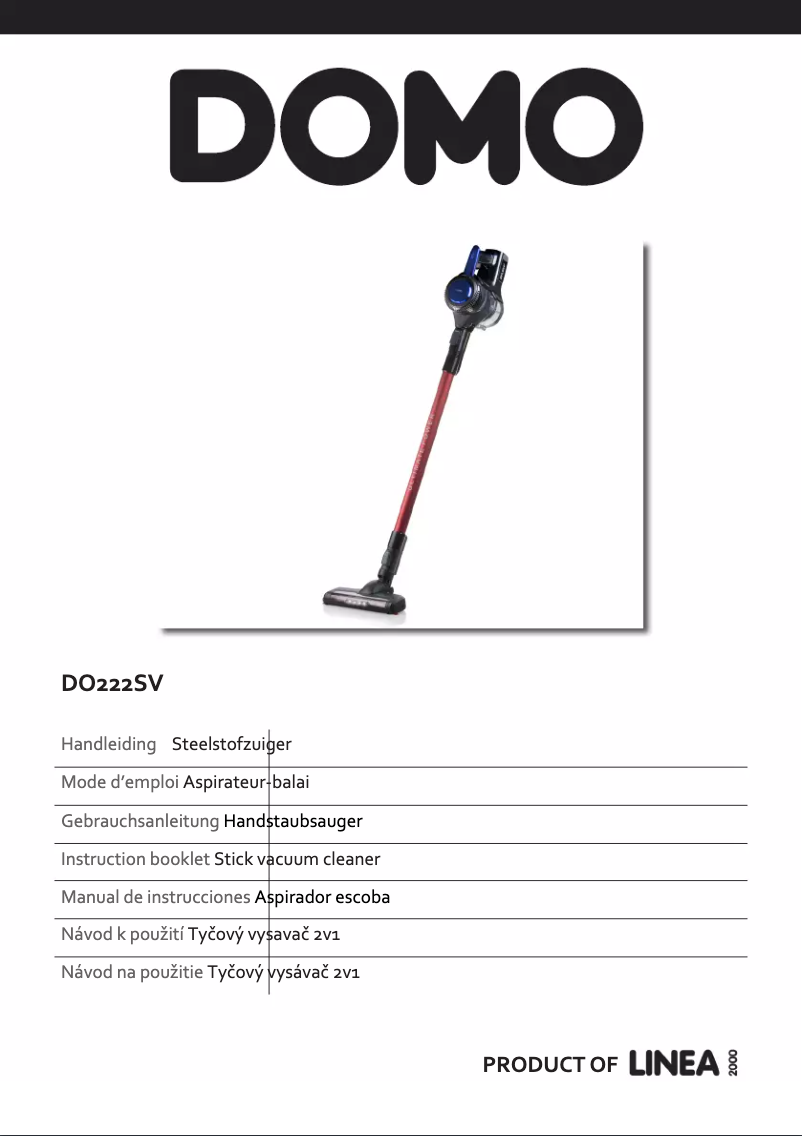 First page image of the manual for DO222SV