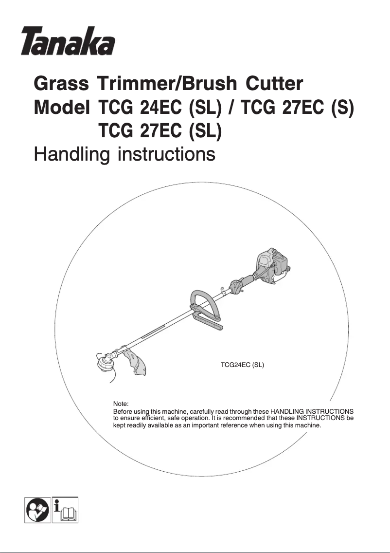 Page 1 of the manual User Manual HiKOKI TCG24EC