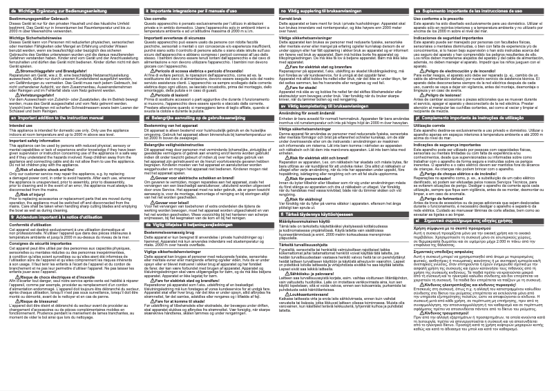 First page image of the manual for MQ66020