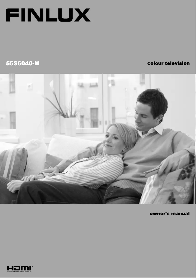 First page image of the manual for 55S6040-M