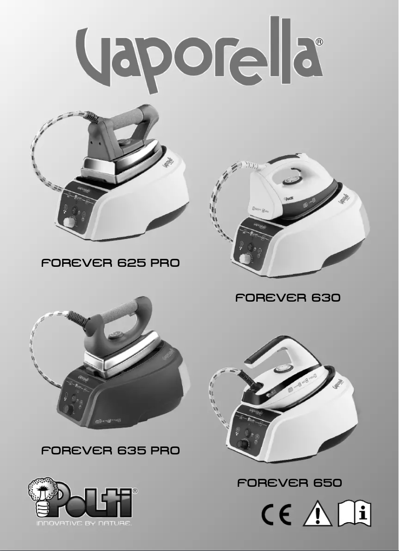 Page 1 of the manual User Manual Polti PLGB0045