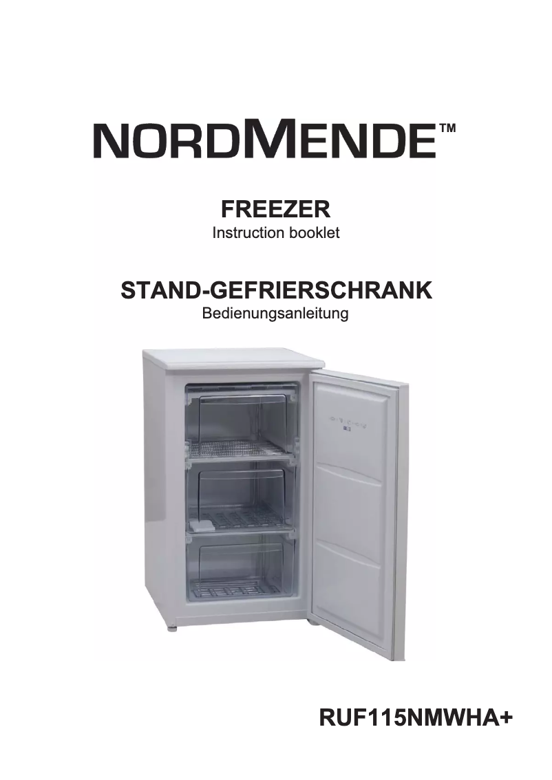 Page 1 of the manual User Manual Nordmende RTL396WHAPLUS