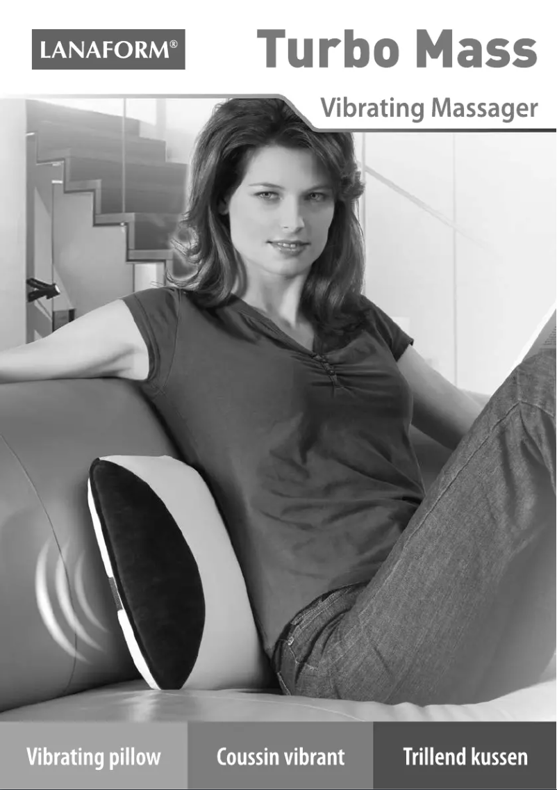 Page 1 of the manual User Manual Lanaform Turbo Mass