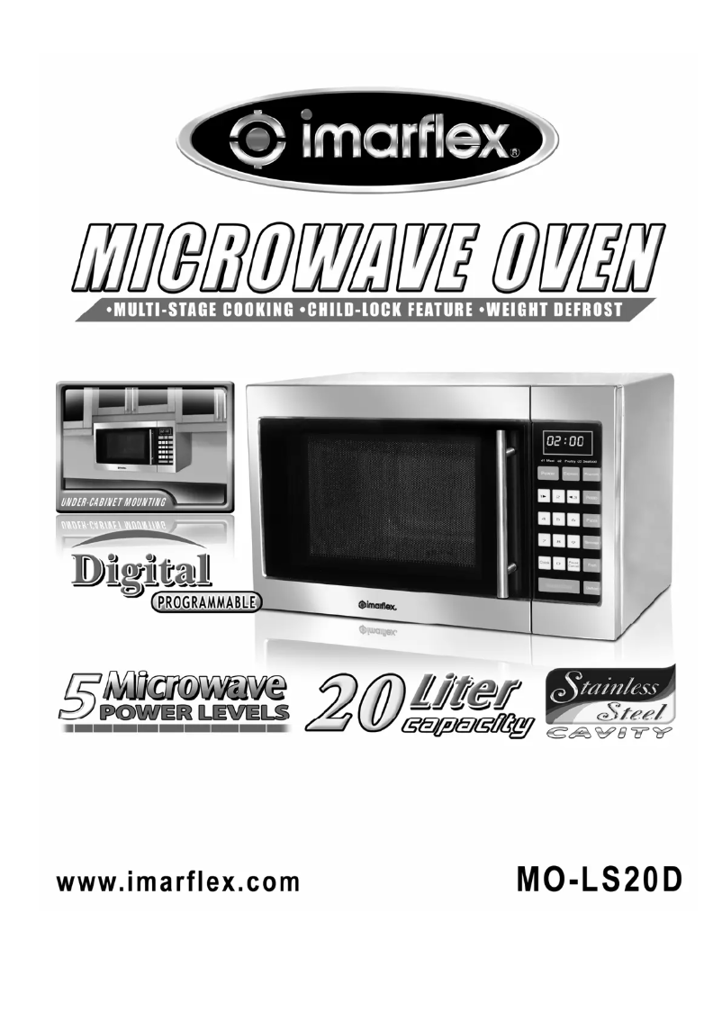 Page 1 of the manual User Manual Imarflex MO-LS20D